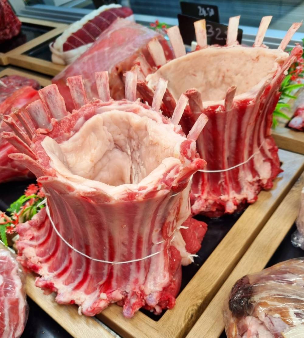couronne de côtes d'agneau